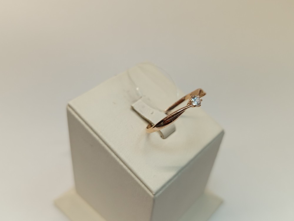 КОЛЬЦО С КАМНЕМ (Au 585)