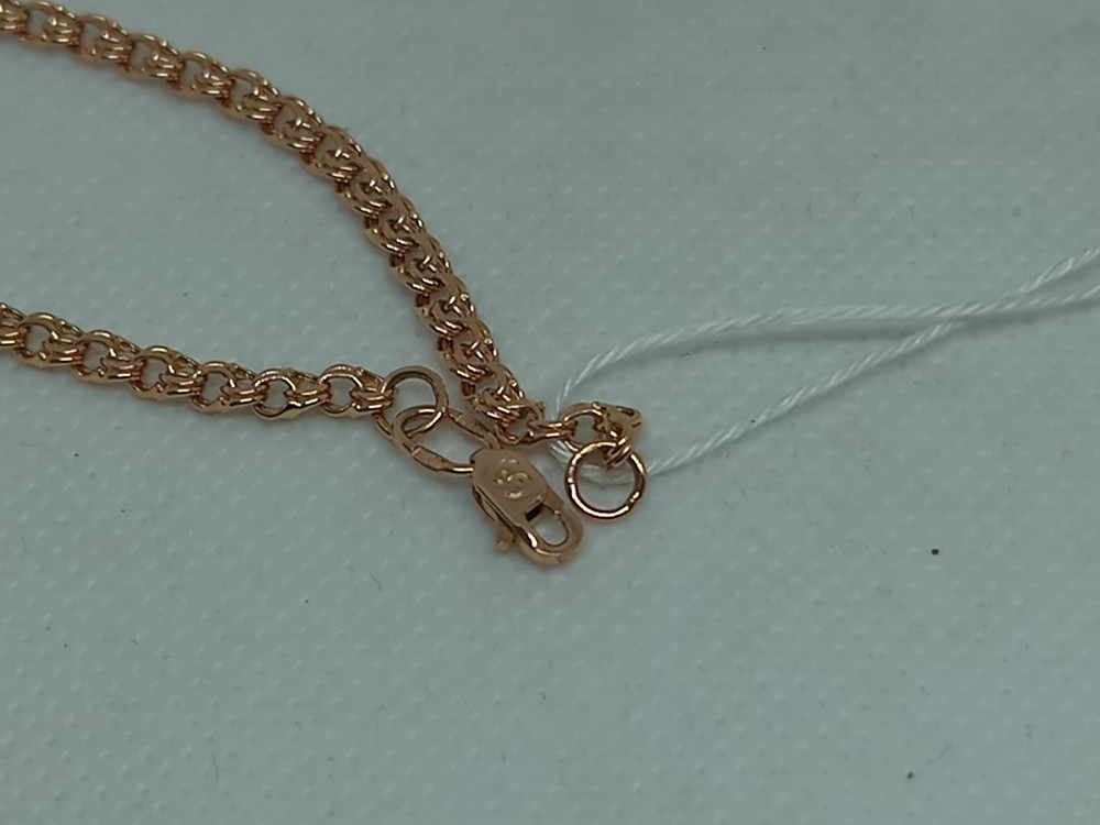 БРАСЛЕТ ПУСТОТЕЛЫЙ Бисмарк Au 585