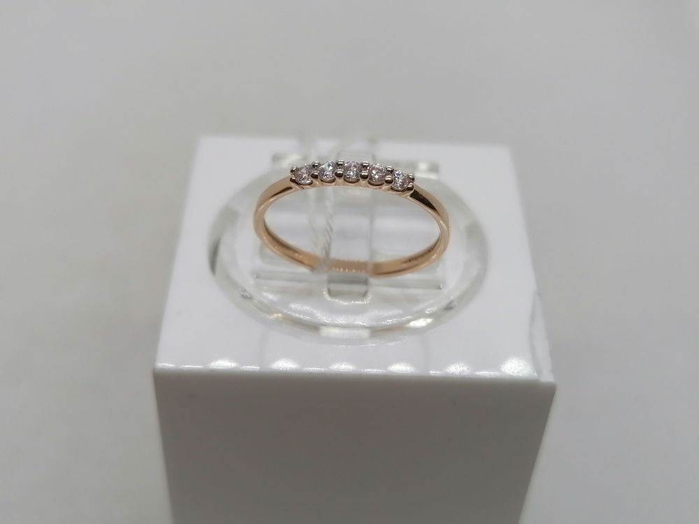КОЛКМИ585 КОЛЬЦО С КАМНЯМИ (Au 585)