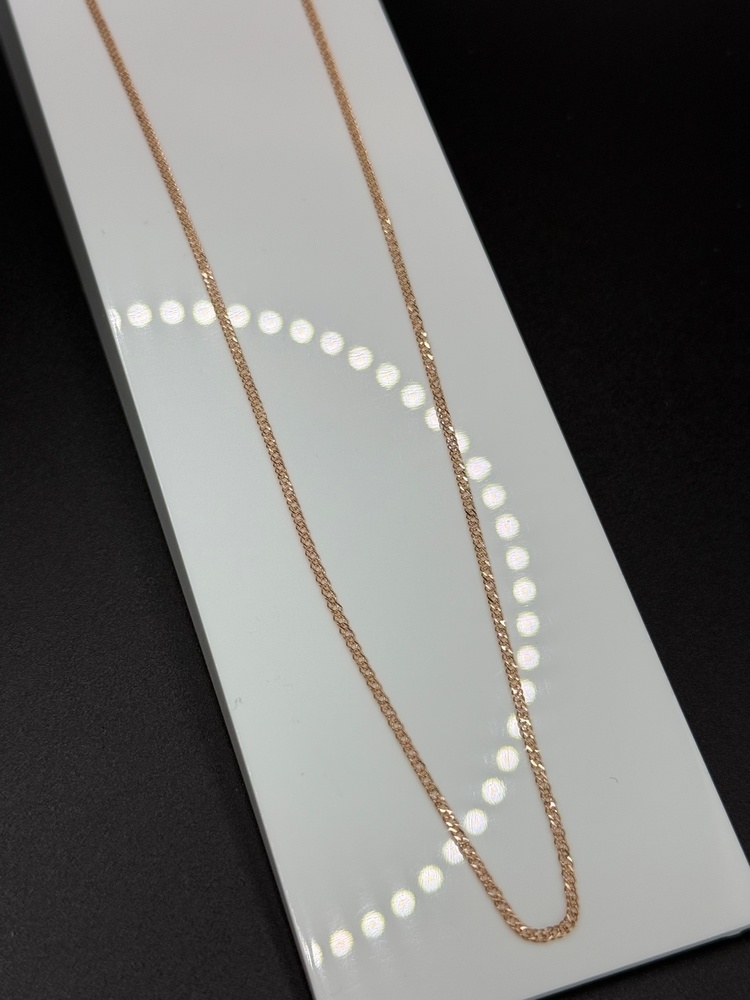 ЦЕПЬ ПОЛНОВЕСНАЯ Ромб двойной (Au 585)