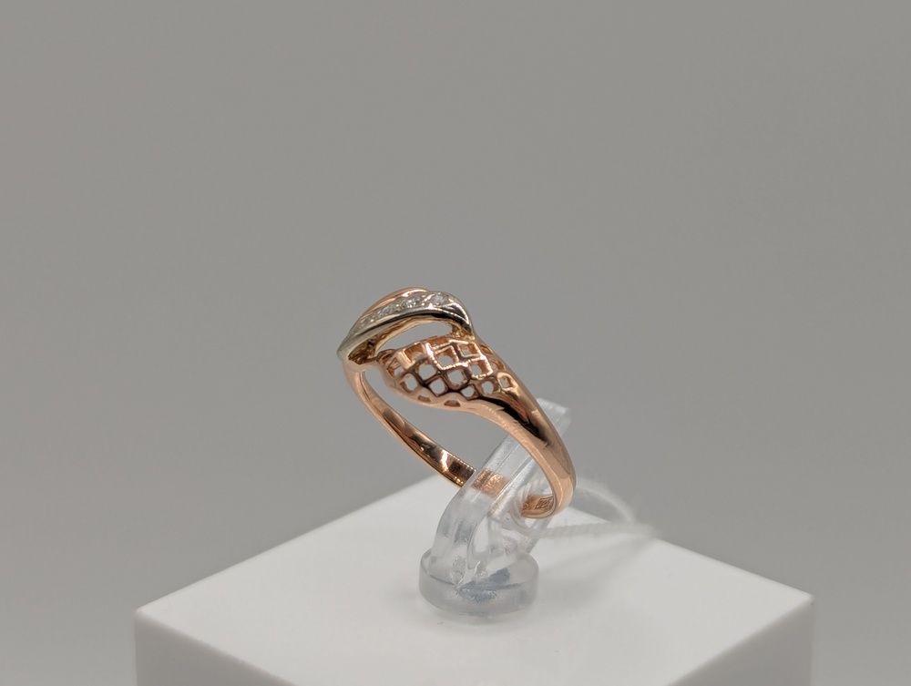 КОЛКМИ585 КОЛЬЦО С КАМНЯМИ (Au 585)