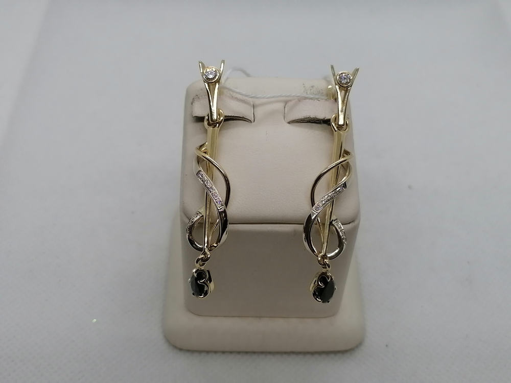 СЕРЬГИ БРИЛЛИАНТ (Au 585)