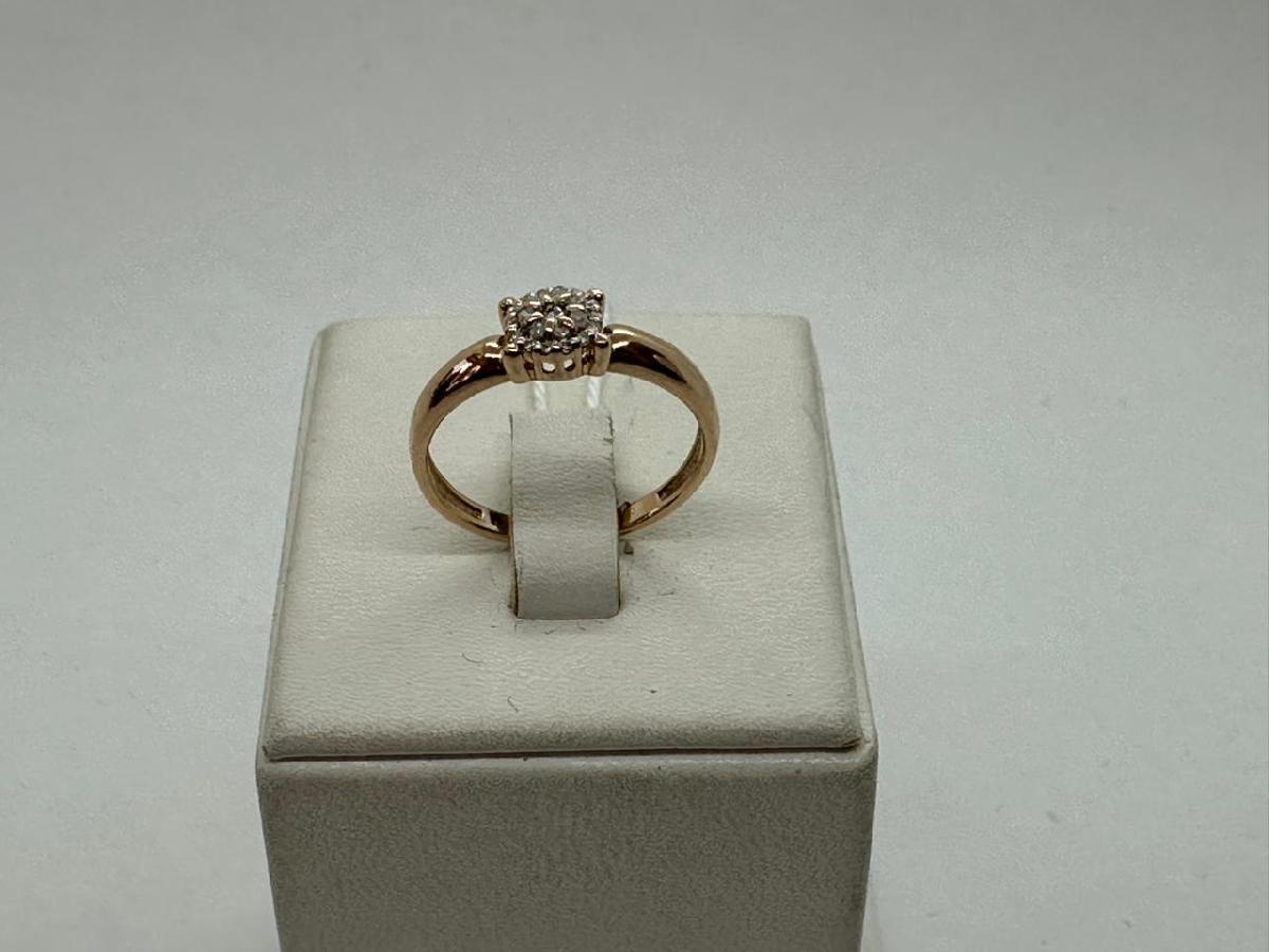 КОЛЬЦО БРИЛЛИАНТ Au 585