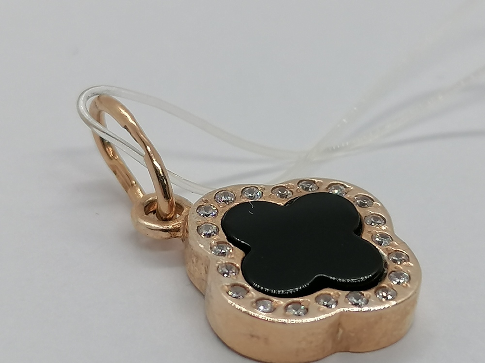 9036 ПОДВЕСКА С КАМНЯМИ (Au 585)