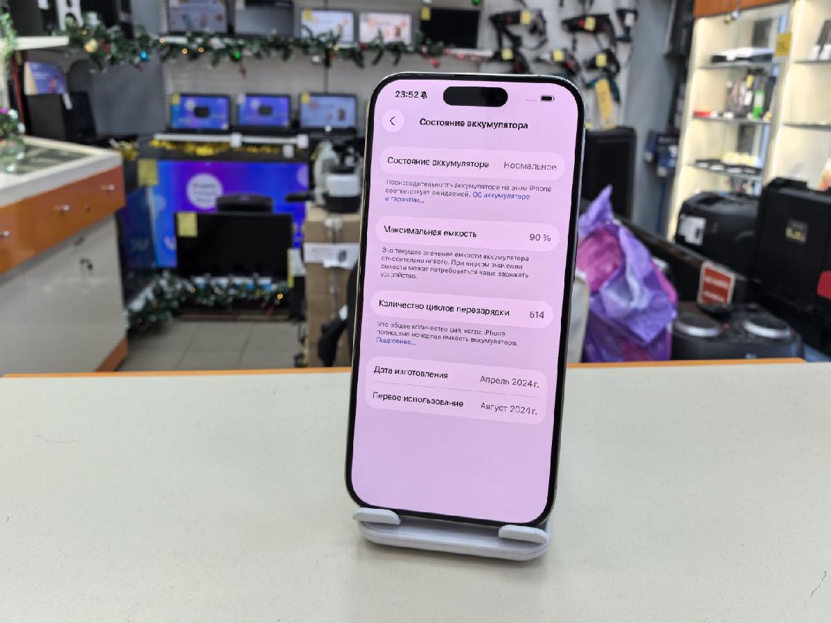 Смартфон Apple Iphone 15 Pro 128Gb