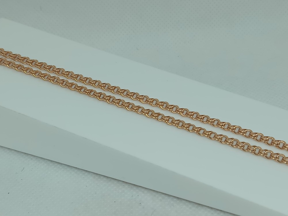 ЦЕПЬ ПУСТОТЕЛАЯ Бисмарк (Au 585)