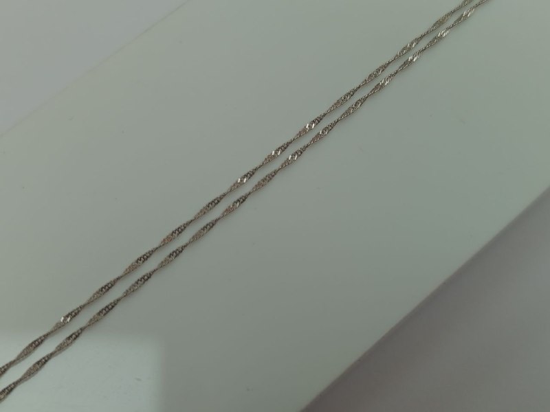 ЦЕПЬ ПУСТОТЕЛАЯ Сингапур (Au 585)