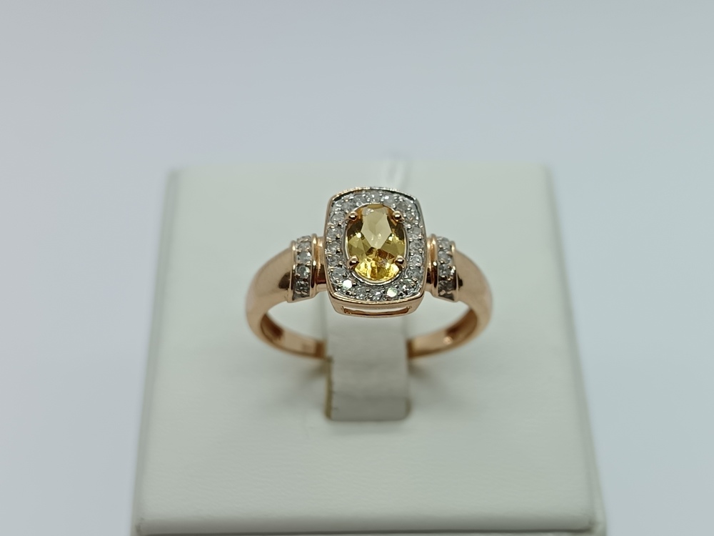 КОЛЬЦО БРИЛЛИАНТ Au 585