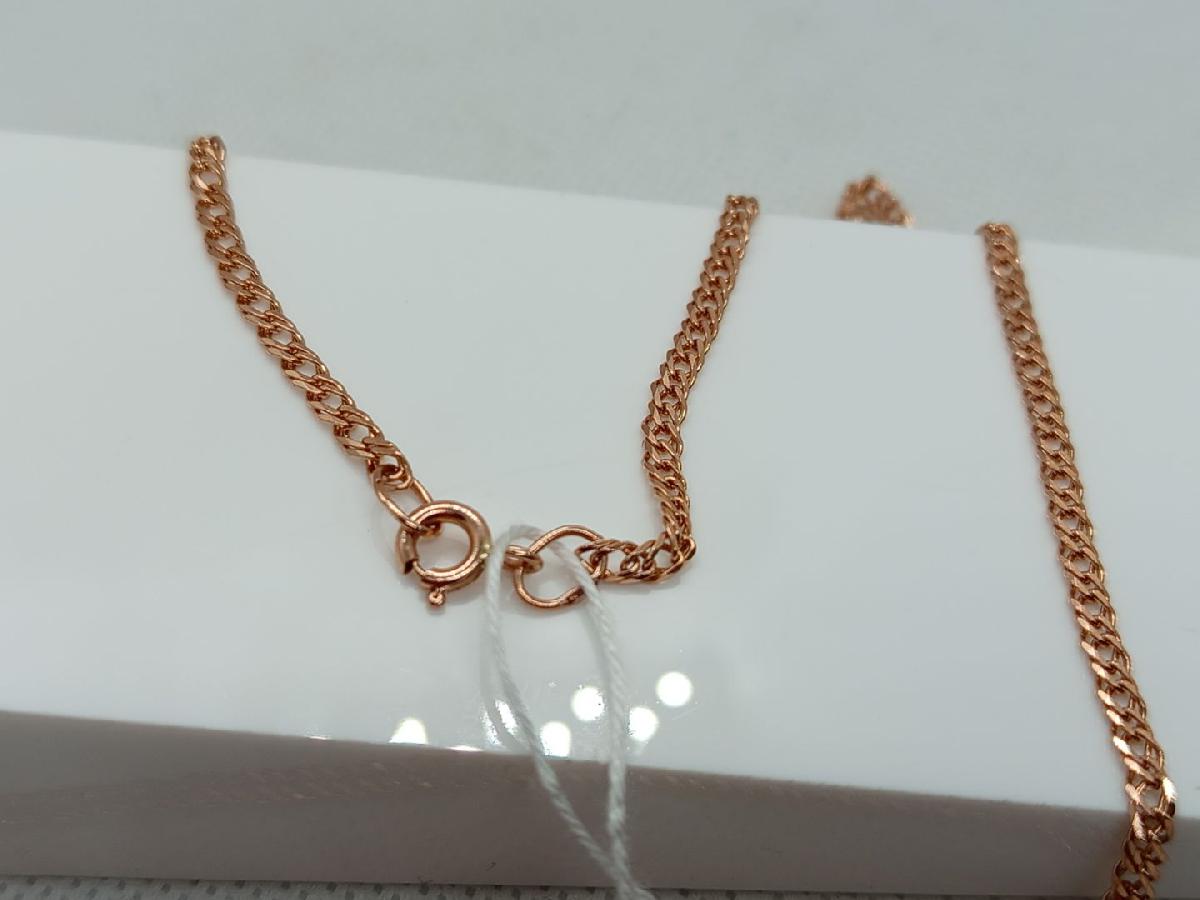 ЦЕПЬ ПОЛНОВЕСНАЯ Ромб двойной (Au 585)