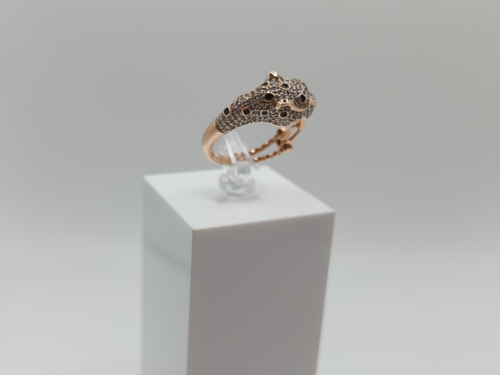 КОЛКМИ585 КОЛЬЦО С КАМНЯМИ (Au 585)