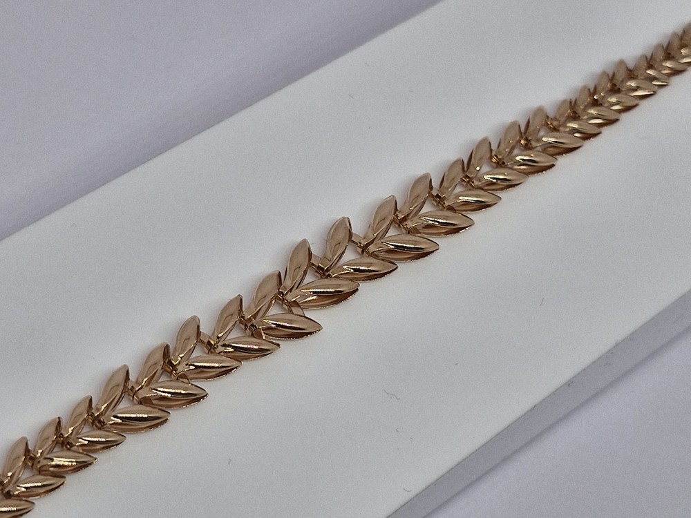 БРАСЛЕТ ПУСТОТЕЛЫЙ Штамповка (Au 585)