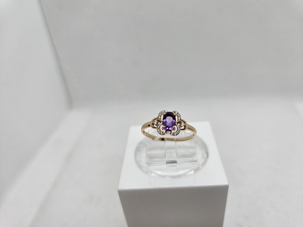 КОЛКМИ585 КОЛЬЦО С КАМНЯМИ (Au 585)