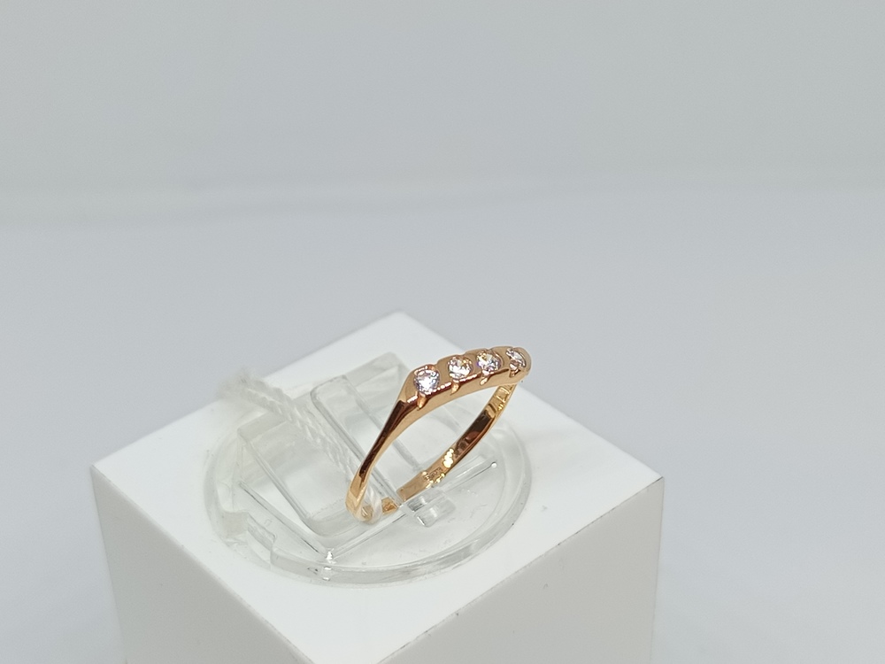 КОЛКМИ585 КОЛЬЦО С КАМНЯМИ (Au 585)