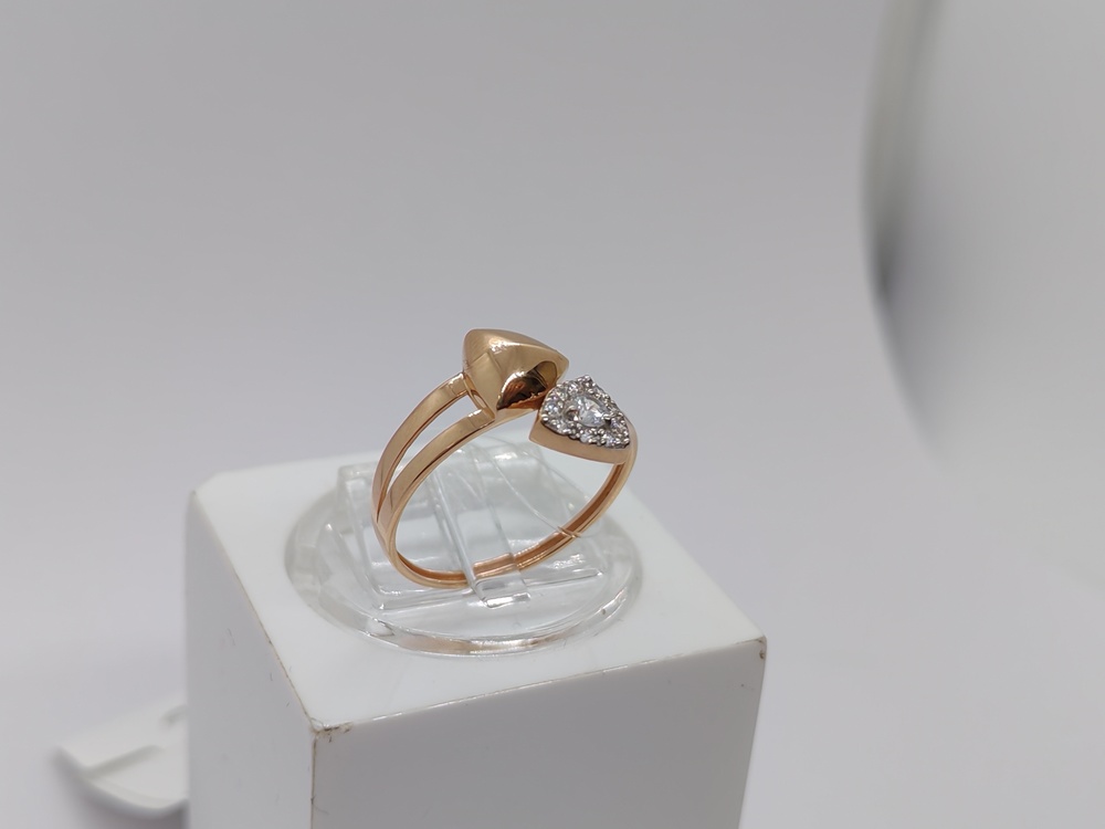 КОЛЬЦО С КАМНЯМИ (Au 585) КОЛЬЦО С КАМНЯМИ (Au 585)