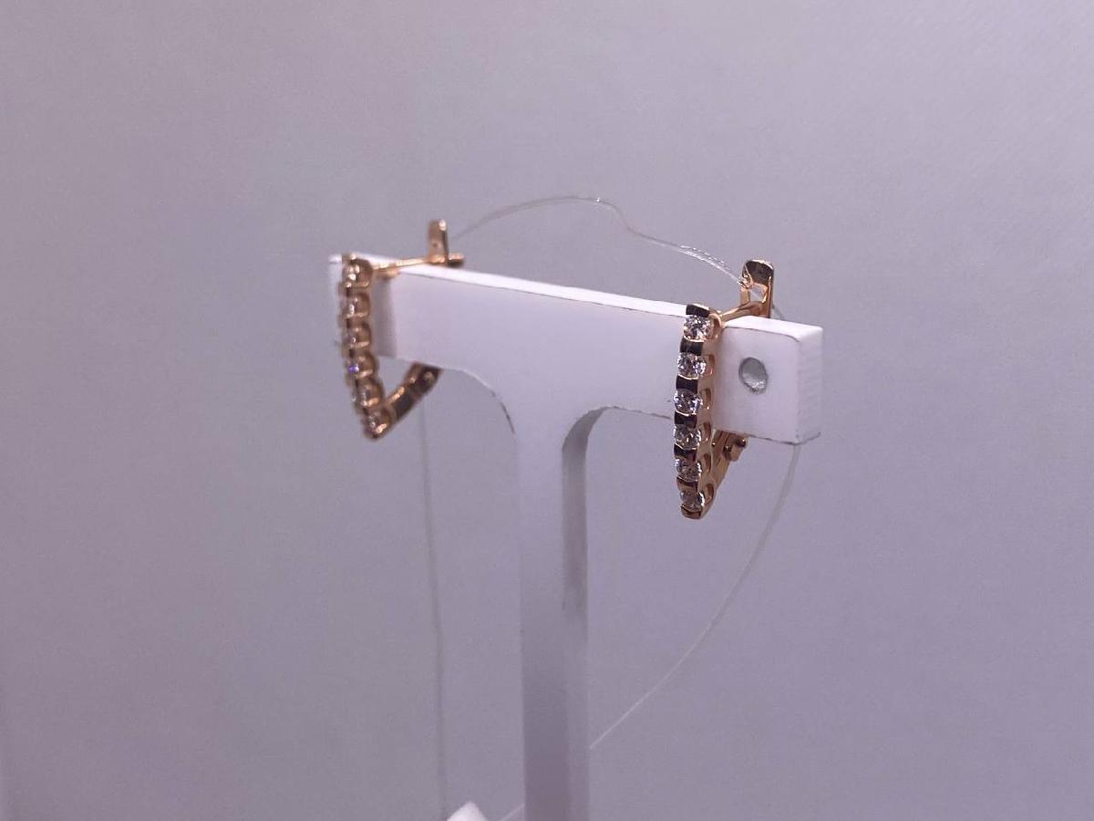 СЕРЬГИ С КАМНЯМИ (Au 585)