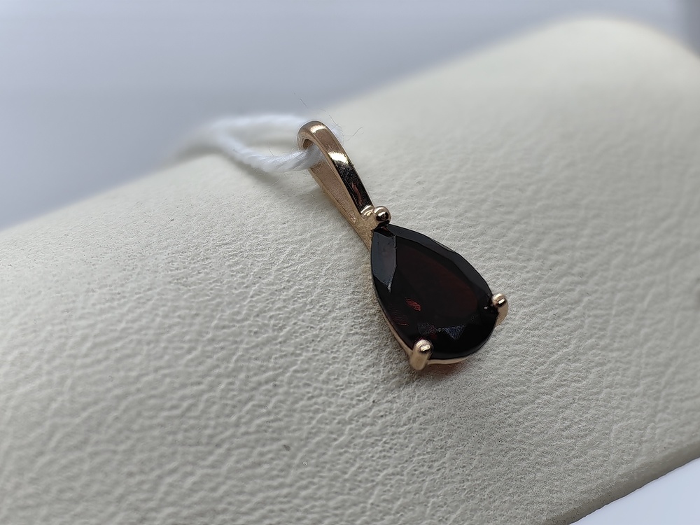 ПОДКМ585 ПОДВЕСКА С КАМНЕМ (Au 585)