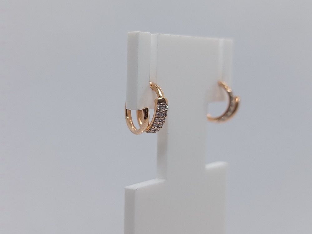 СЕРЬГИ С КАМНЯМИ (Au 585)