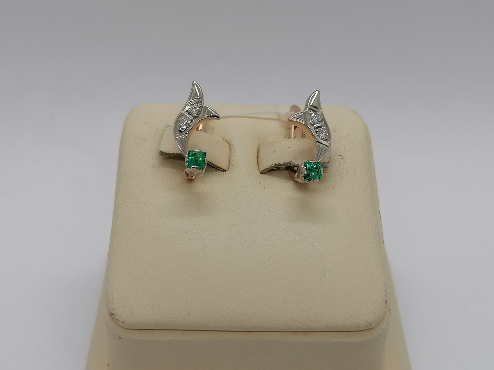 СЕРЬГИ БРИЛЛИАНТ (Au 585)