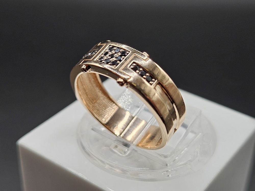 КОЛКМИ585 КОЛЬЦО С КАМНЯМИ (Au 585)