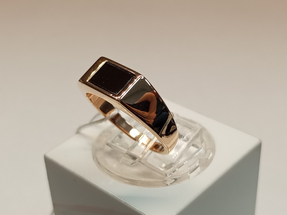 ПЕЧАТКА С КАМНЯМИ (Au 585)