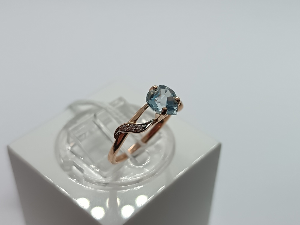 КОЛКМИ585 КОЛЬЦО С КАМНЯМИ (Au 585)