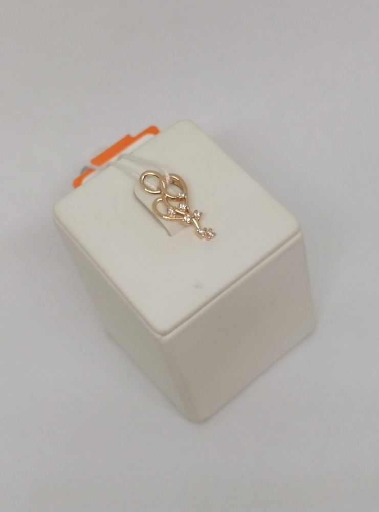 ПОДВЕСКА С КАМНЯМИ (Au 585)