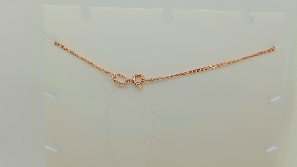 ЦЕПЬ ПОЛНОВЕСНАЯ Ромб двойной (Au 585)