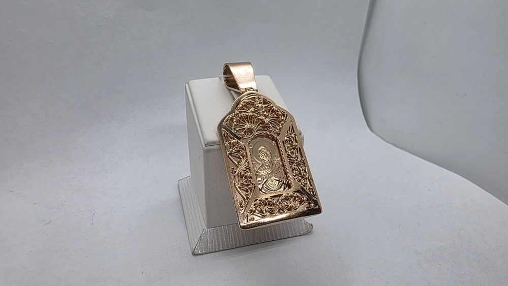 ПОДИБК585 ПОДВЕСКА ИКОНА БЕЗ КАМНЯ (Au 585)