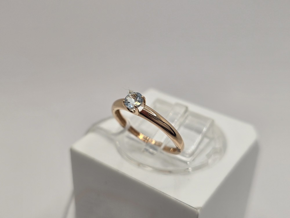 КОЛКМ585 КОЛЬЦО С КАМНЕМ (Au 585)