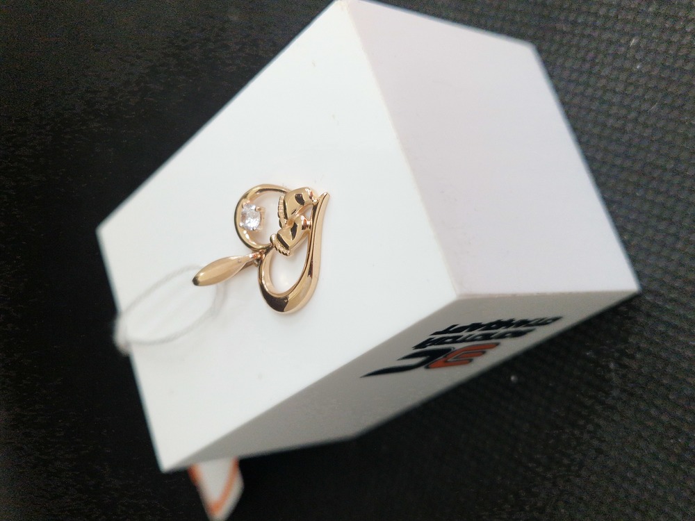 ПОДВЕСКА С КАМНЕМ (Au 585)