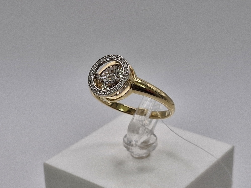 01-13-5478-31-00 КОЛЬЦО БРИЛЛИАНТ (Au 585)