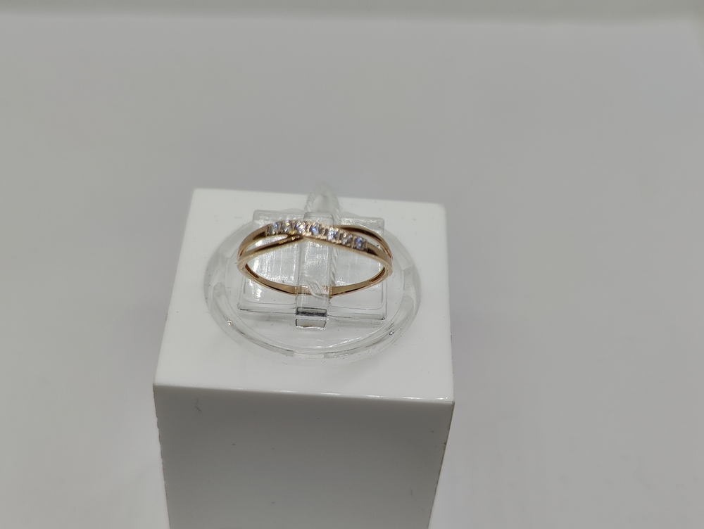 КОЛКМИ585 КОЛЬЦО С КАМНЯМИ (Au 585)