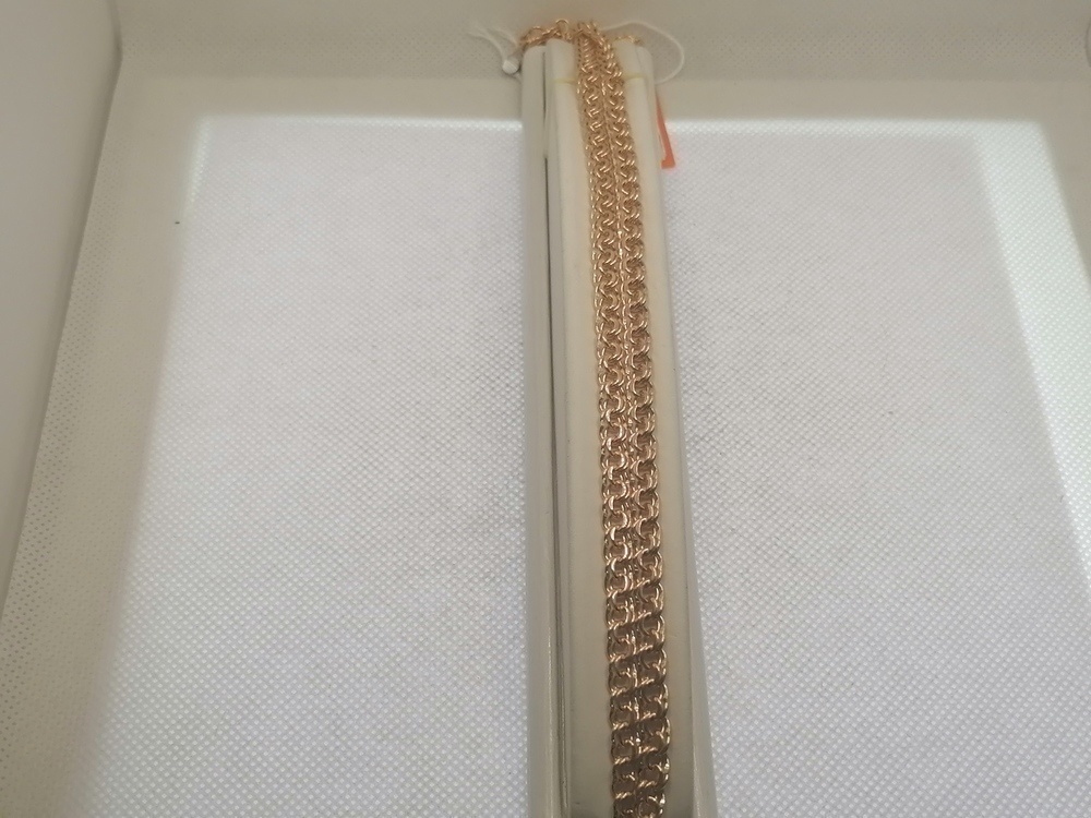 ЦЕПЬ ПОЛНОВЕСНАЯ Бисмарк (Au 585)