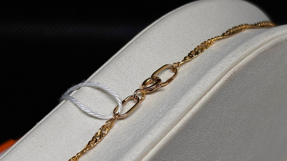 ЦЛСИ585 ЦЕПЬ ПОЛНОВЕСНАЯ Сингапур (Au 585)