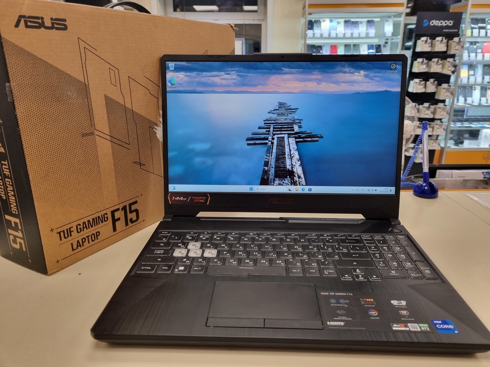 Ноутбук ASUS; Core i7-11800H, GeForce RTX 3050, 16 Гб, 512 GB, Нет