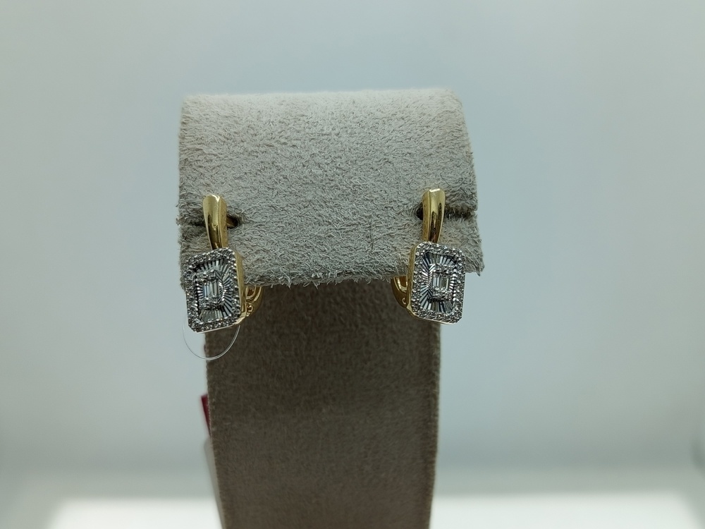 СЕРЬГИ БРИЛЛИАНТ (Au 585)