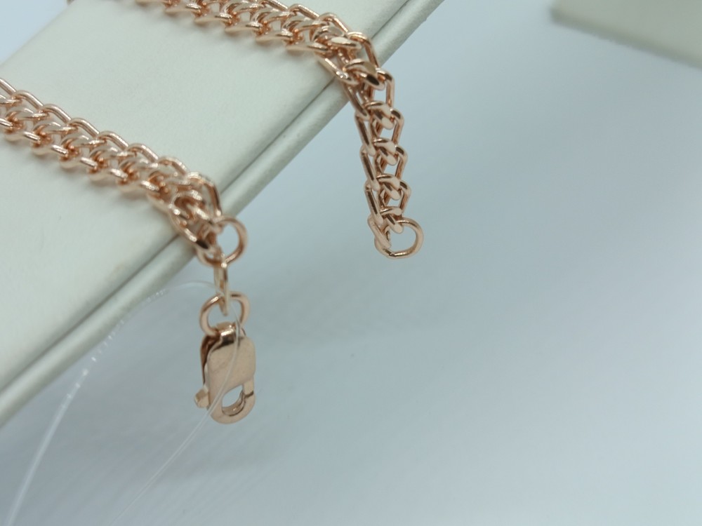 БРАСЛЕТ ПУСТОТЕЛЫЙ Царь (Au 585)