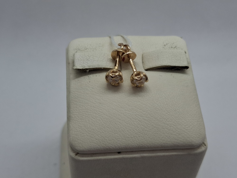 СЕРЬГИ ПУСЕТЫ (Au 585)