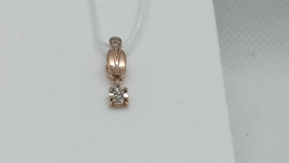 ПОДВЕСКА БРИЛЛИАНТ Au 585