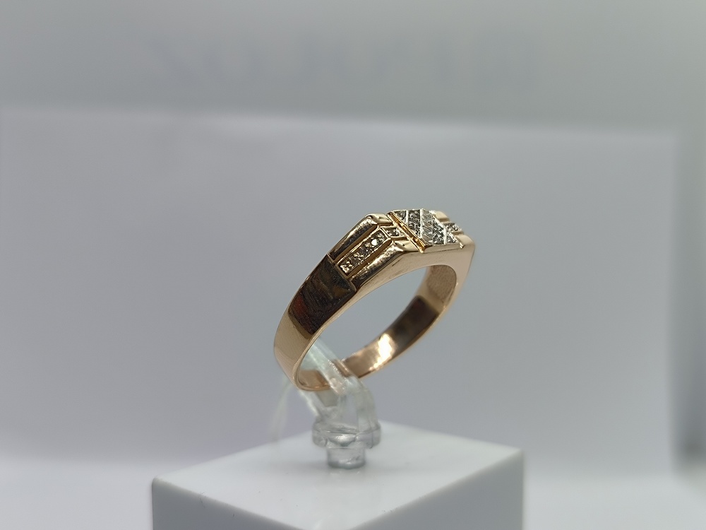 ПЕЧКМИ585 ПЕЧАТКА С КАМНЯМИ (Au 585)