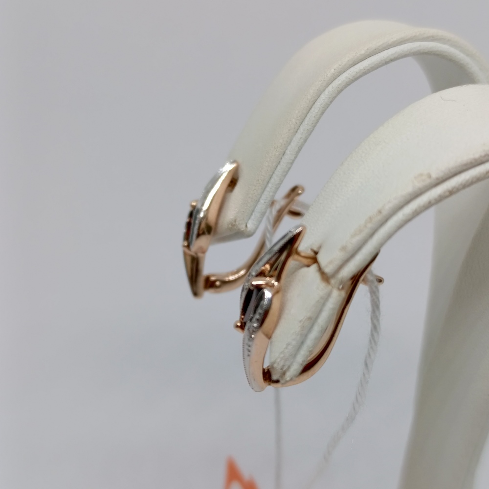 СЕРЬГИ С КАМНЯМИ (Au 585)