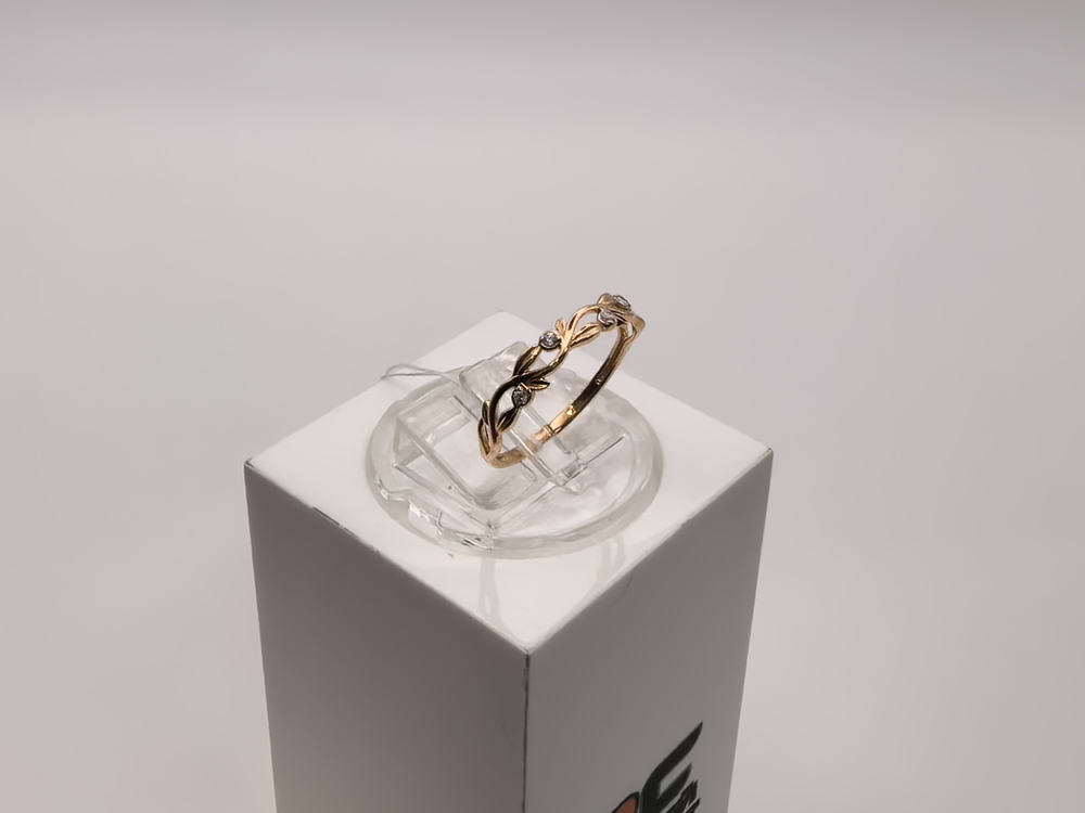 КОЛКМИ585 КОЛЬЦО С КАМНЯМИ (Au 585)