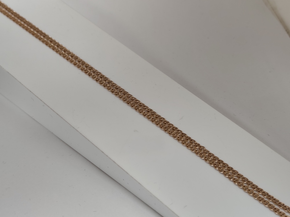 ЦЕПЬ ПУСТОТЕЛАЯ Нона (Au 585)