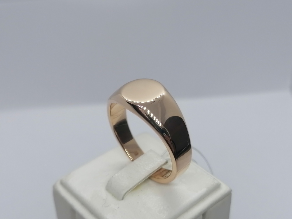 КОЛЬЦО ПЕЧАТКА без камня (Au 585)