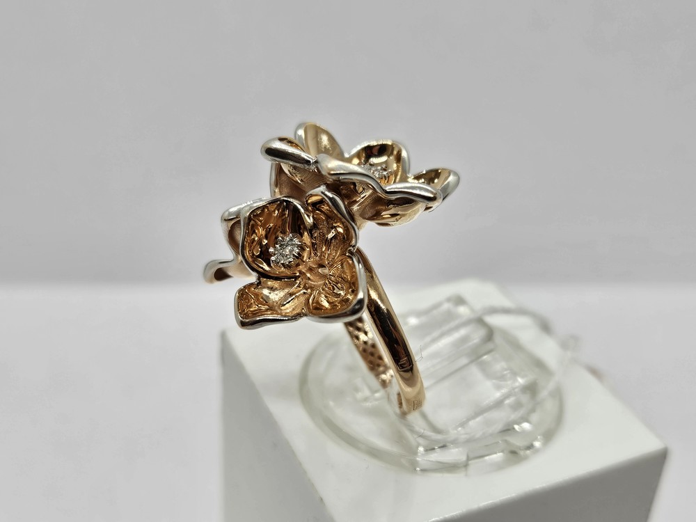 КОЛЬЦО БРИЛЛИАНТ Au 585