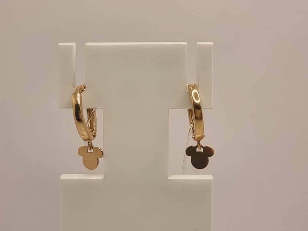 029086 СЕРЬГИ БЕЗ КАМНЯ (Au 585)