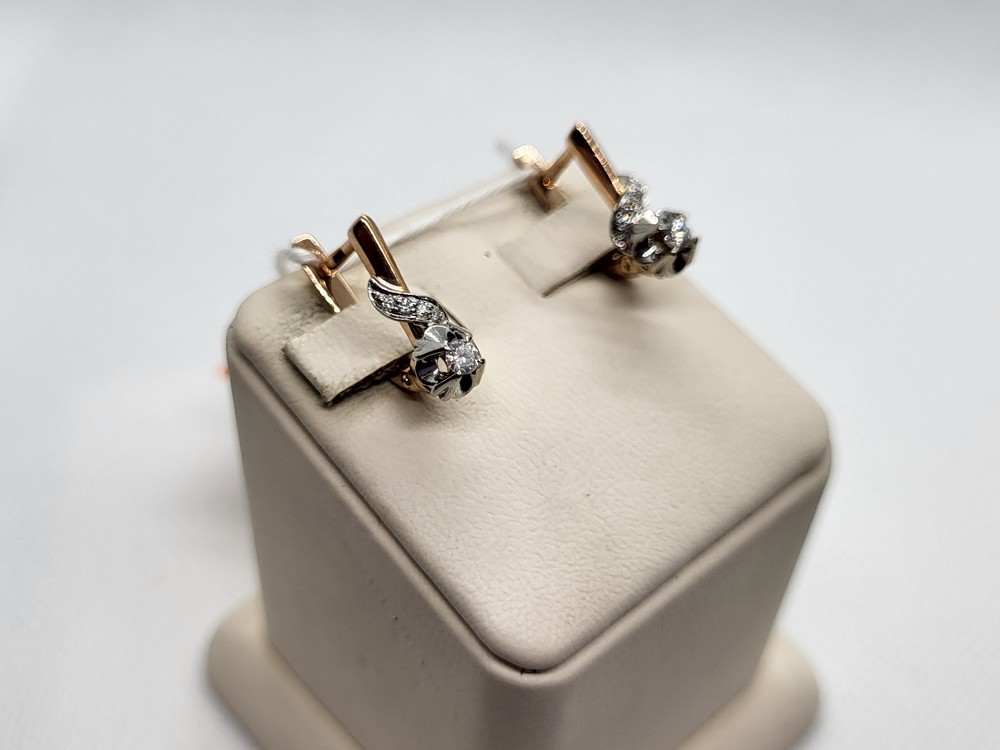 СЕРЬГИ БРИЛЛИАНТ (Au 585)