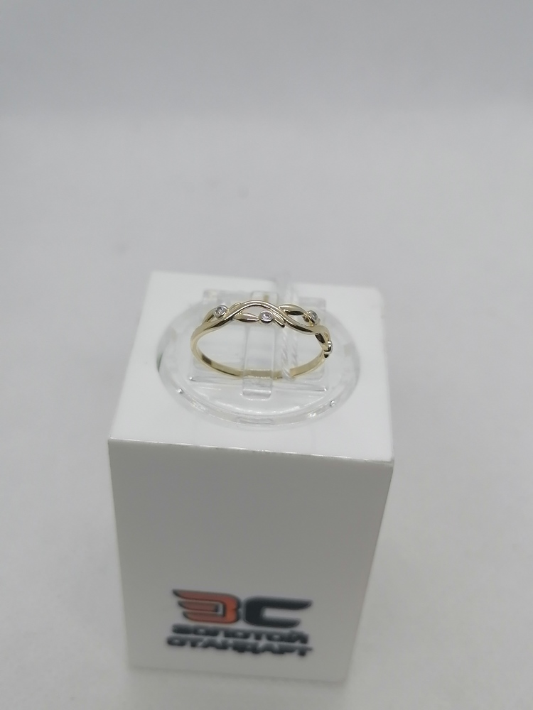 КОЛКМИ585 КОЛЬЦО С КАМНЯМИ (Au 585)