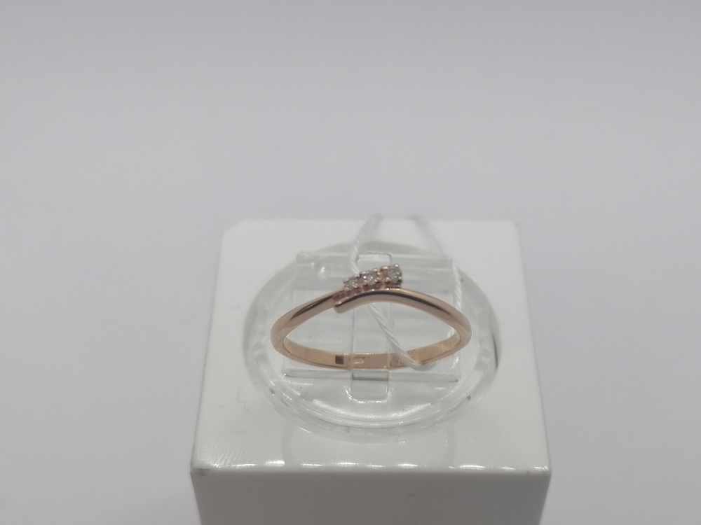 КОЛЬЦО БРИЛЛИАНТ Au 585