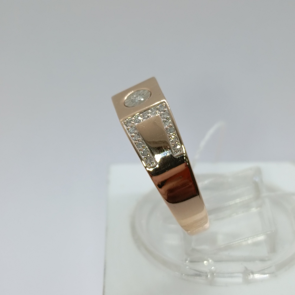 КОЛЬЦО БРИЛЛИАНТ Au 585